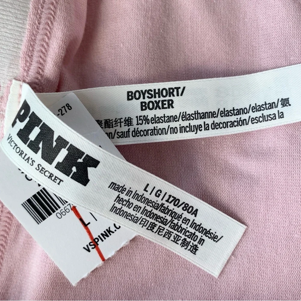 🌸New🌸 3pk Victoria’s Secret boyshort panty lot L new